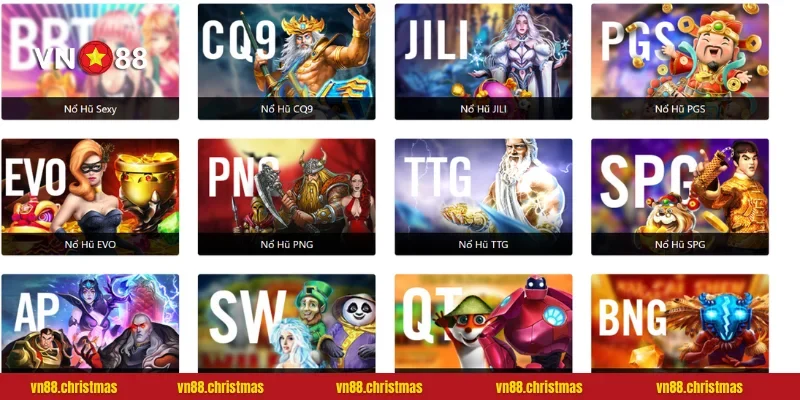Kho tàng game Nổ Hũ đa dạng với hàng trăm tựa game hấp dẫn